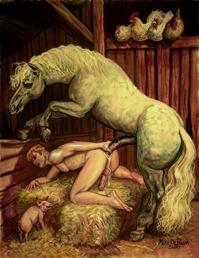 Порно Насилие Лошади
