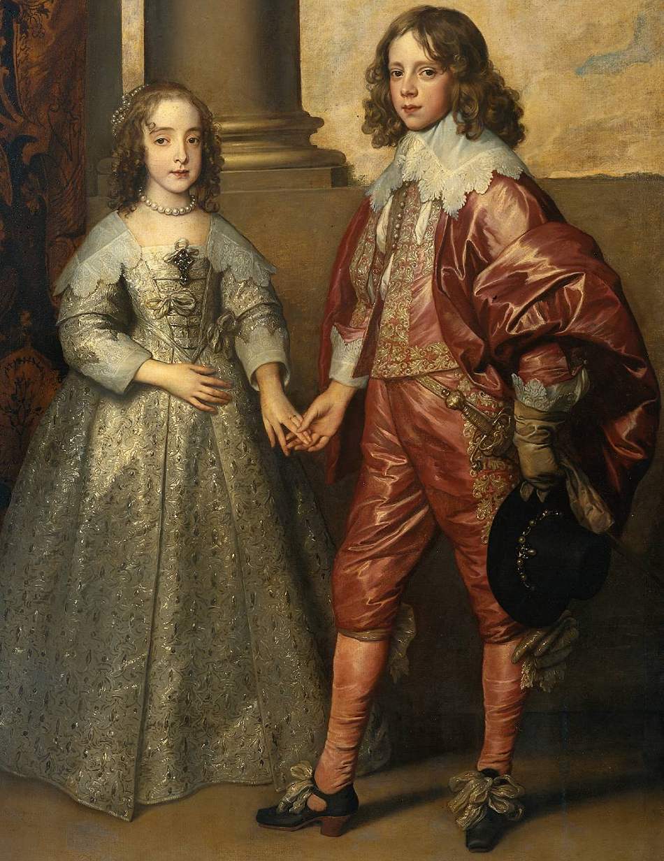 done by british/dutch court painter Anton van Dyck
