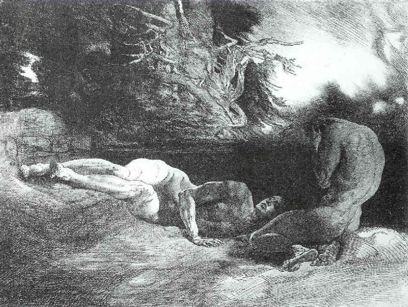 Rudolf Jettmar, Abel's death